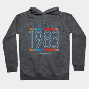 37th Birthday T-Shirt - Vintage 1983 Hoodie